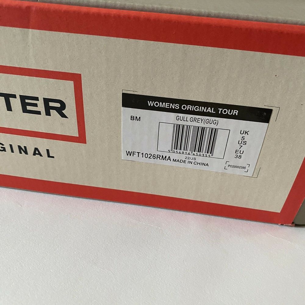 HUNTER Tour Matte Packable GullGray Tall Rain Boot - Picture 3 of 7